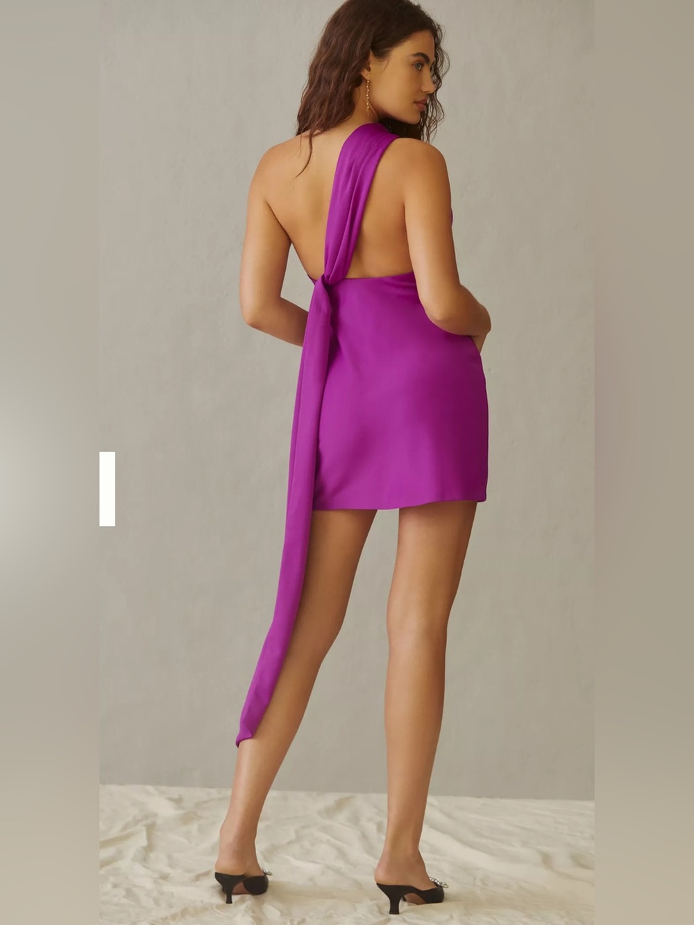 NEW Anthropologie MISHA Halter Mini Dress 6 - Picture 4 of 9